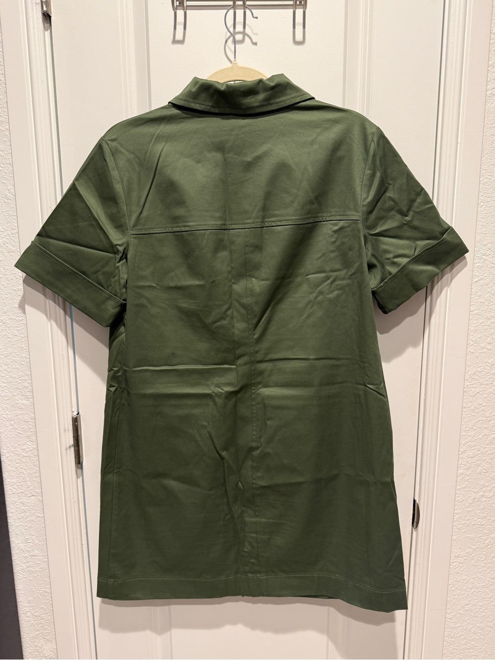 ✨J. Crew✨ Olive Green Short Sleeve Shift Dress